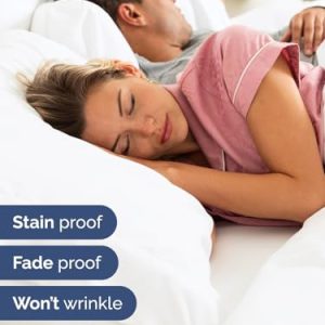 Extra Deep King Sheet Set - 6 Piece Breathable and Cooling Sheets - Hotel Luxury Bed Sheets Set - Easy & Secure Fit - Soft, Wrinkle Free and Comfy Sheets Set - White Sheet Set with Extra Deep Pockets