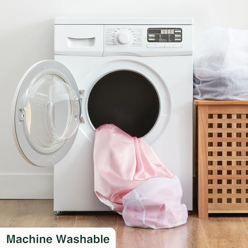 Love's cabin Satin Queen Sheets Set - 4 Piece Pink Silky Bed Sheets Set with Deep Pocket, Luxury Silk Feel Satin Queen Size Sheet Set (1 Flat Sheet,1 Fitted Sheet,2 Pillow Cases) Love's cabin Satin Queen Sheets Set - 4 Piece Pink Silky Bed Sheets Set with Deep Pocket, Luxury Silk Feel Satin Queen Size Sheet Set (1 Flat Sheet,1 Fitted Sheet,2 Pillow Cases)