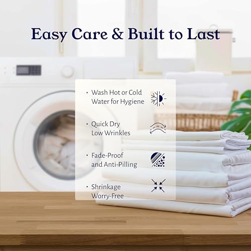 California Design Den Queen Sheet Set - Luxury 600 Thread Count Sateen, 100% Cotton Deep Pocket Queen Sheets with All Around Elastic, Snug Fit, Hotel Quality Bedding Set - White California Design Den Queen Sheet Set - Luxury 600 Thread Count Sateen, 100% Cotton Deep Pocket Queen Sheets with All Around Elastic, Snug Fit, Hotel Quality Bedding Set - White