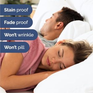 King Sheets Set 6 Piece - Includes 4 Pillowcases - Bed Sheets King Size - Soft Hotel Luxury Bedding - Cooling, Comfy, Fade Free & Breathable - 1 Flat & 1 Fitted & 4 Pillowcases w/ Deep Pockets - White